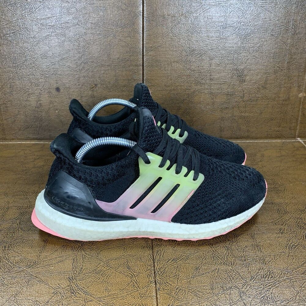 Adidas Ultraboost 5.0 DNA Black Beam Pink Sneakers Shoes GV8732 Women’s 6